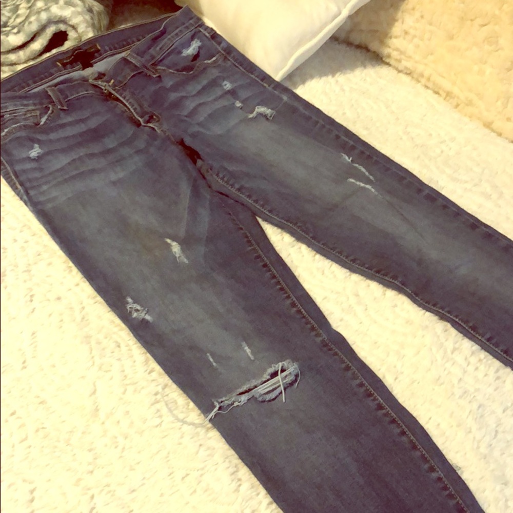 Flying monkey high rise skinny jeans